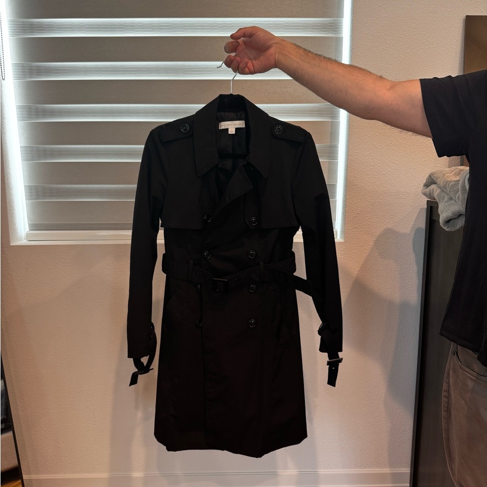 Women’s  Black Trench Coat